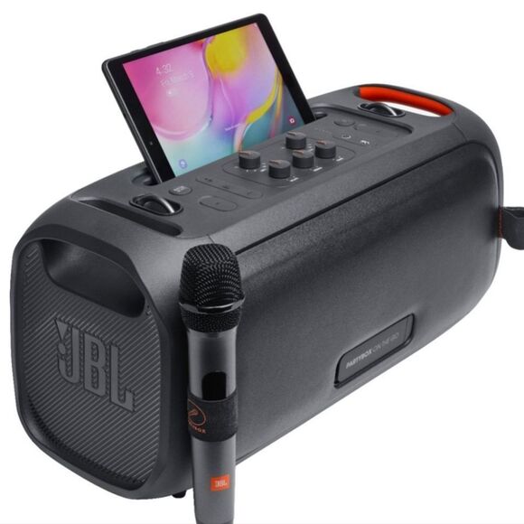 JBL Party Box On-The-Go Essentials Bluetooth Speaker - Picture 2 of 16